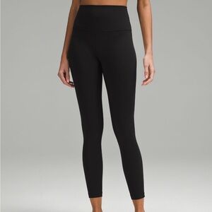 Lululemon Align High Rise Pant 25” Black size 6